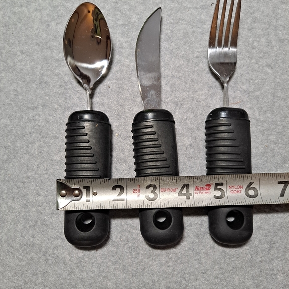 Rehabilitation Advantage SURE GRIP ADAPTED UTENSILS (3 Piece) - Picture 5 of 9